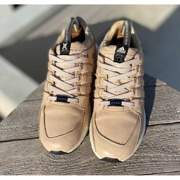 Adidas Equipment EQT Support 93/16 AV‎ Avenue Vachetta Tan CP9640 Men Sz 8 Boost - Picture 4 of 11
